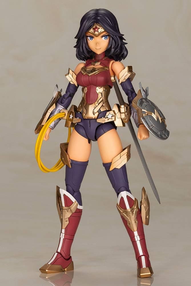 Wonder Woman (Fumikane Shimada Version) Plastic Model Kit, Multicolor (CG004)