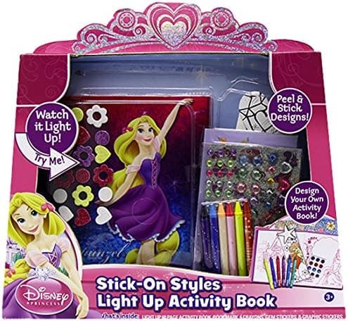 Tara Toy Princess Stick On Styles Light Up Activity Book