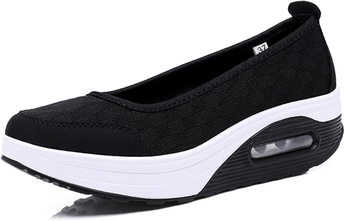 Zicoope Women's Athletic Casual Slip-On Toning Sneaker Walking Shoe