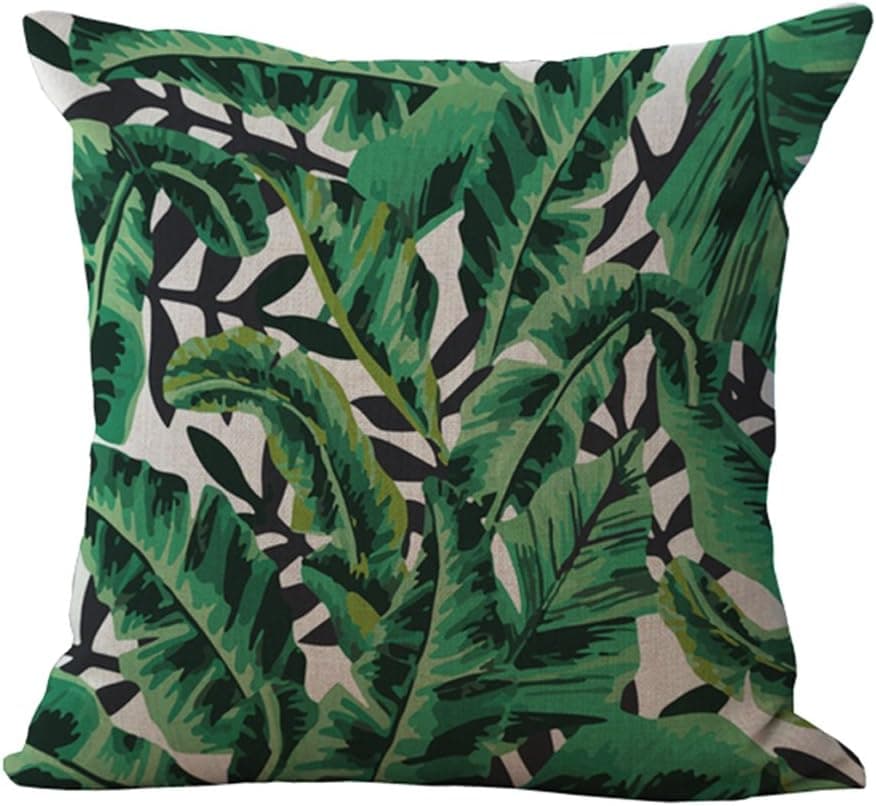 ME.FAN™ Countryside Pillow Case Pillowcase Cotton Linen 18×18 in Cushion Cover Home or Office Sofa Decoration P1005-1