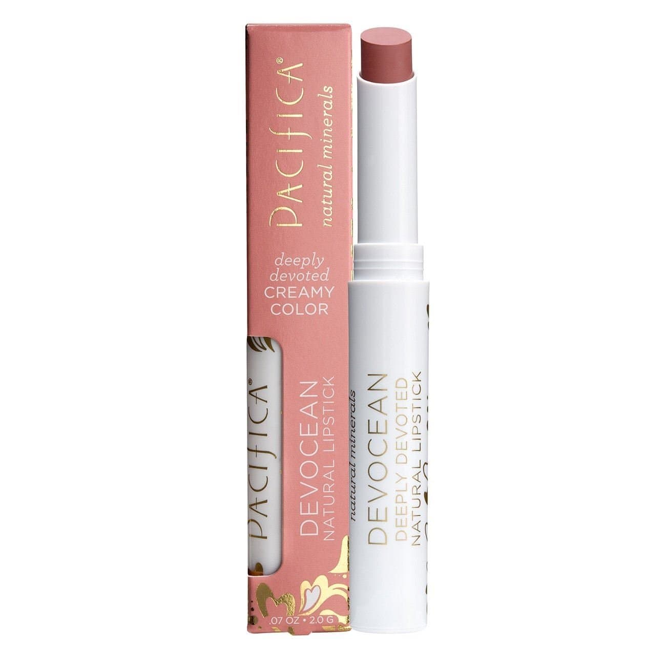 Pacifica Devocean Natural Lipstick Tenderness -- 0.07 oz