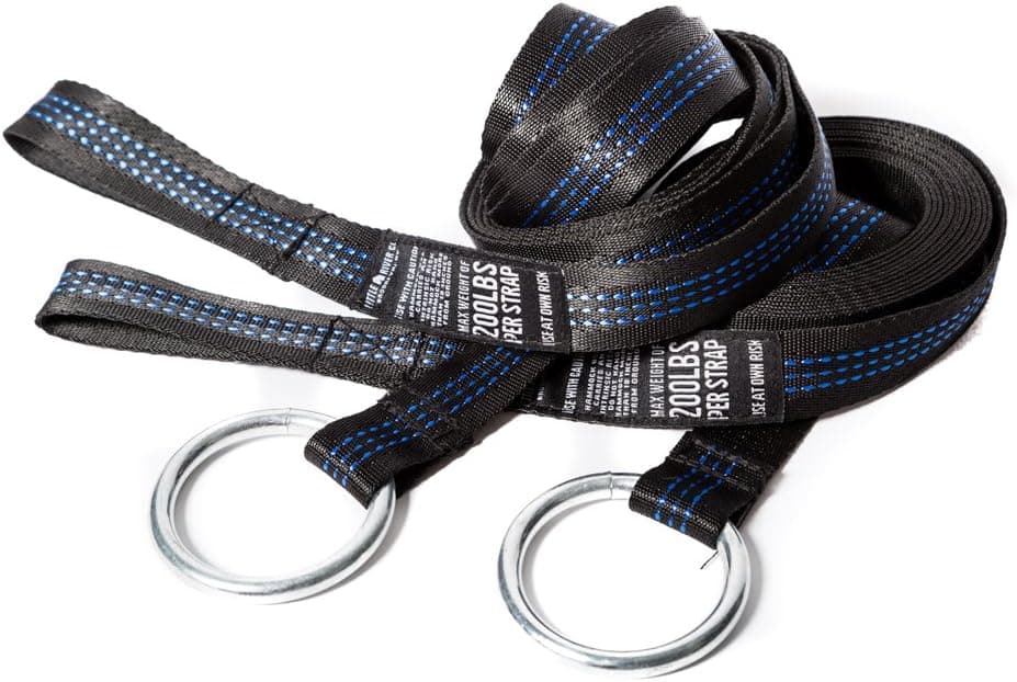 Little River Co. SlingStraps - Extra Long and Light Hammock Tree Hanging Straps Perfect for Hiking, Backpacking, Camping or Yard