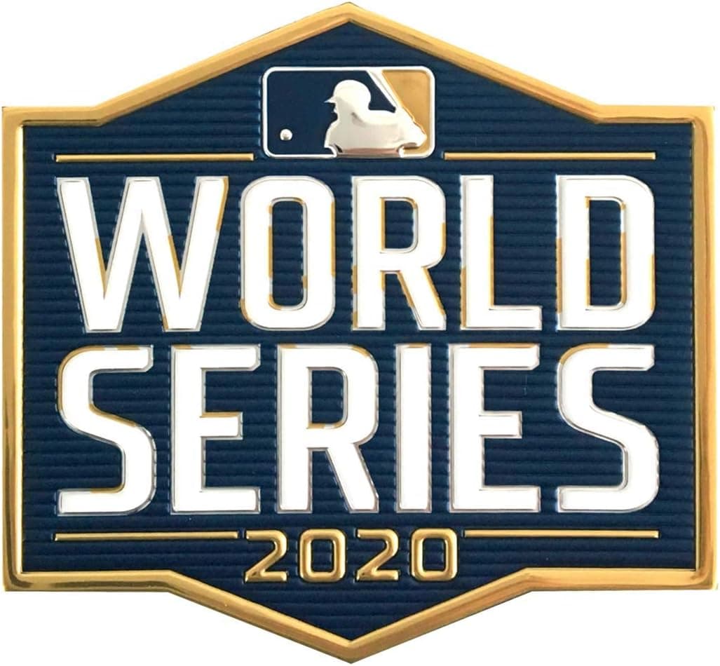 2020 MLB Major League Baseball World Series EmbossTech Collectors Patch