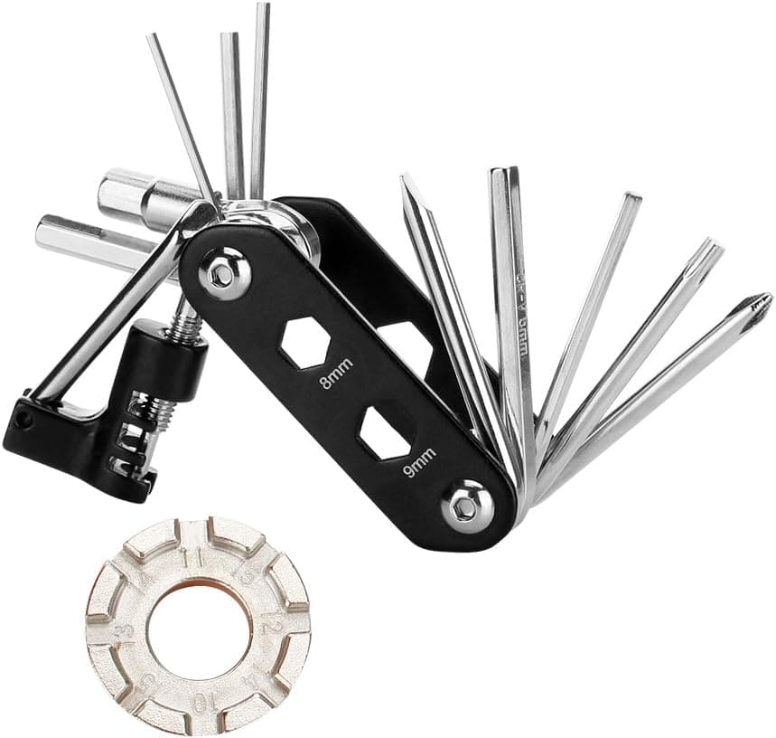 Bike Bicycle Repair Kit, 14 in 1 Multi Function Tool Set Allen Key Hexagon Wrench with Spoke WrenchBike Bicycle Repair Kit, 14 in 1 Multi Function Tool Set Allen Key Hexagon Wrench with Spoke Wrench