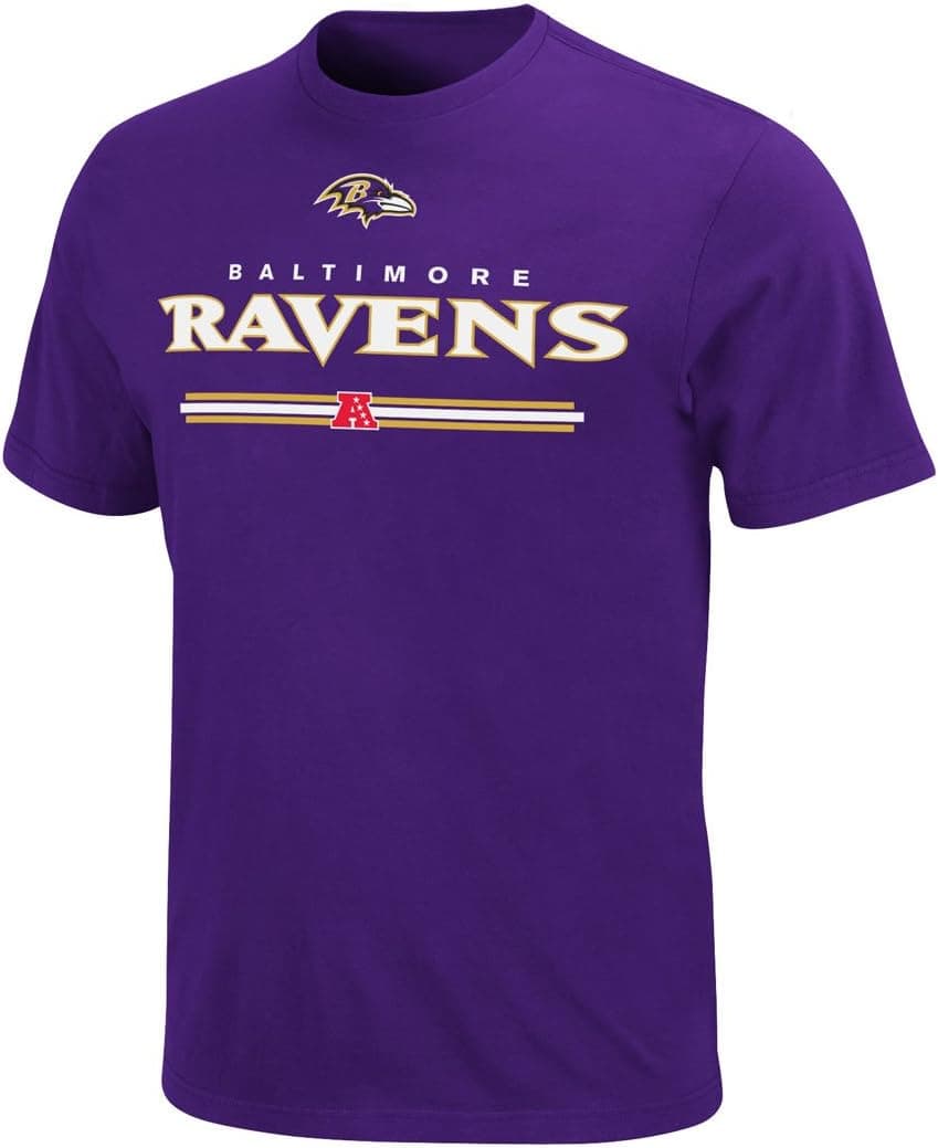 Baltimore Ravens Majestic Critical Victory VI Purple T-Shirt
