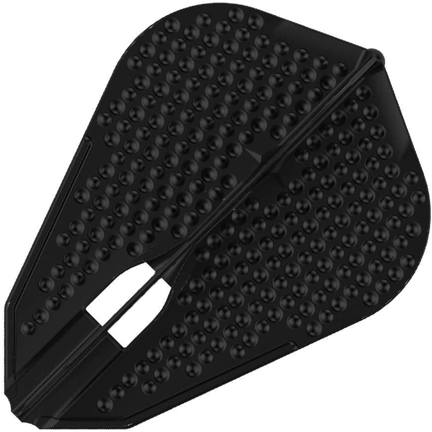 LSTYLE Dart Flights: L9d PRO Fantail Shape - Dimple Texture - for Soft Tip and Steel Tip Darts