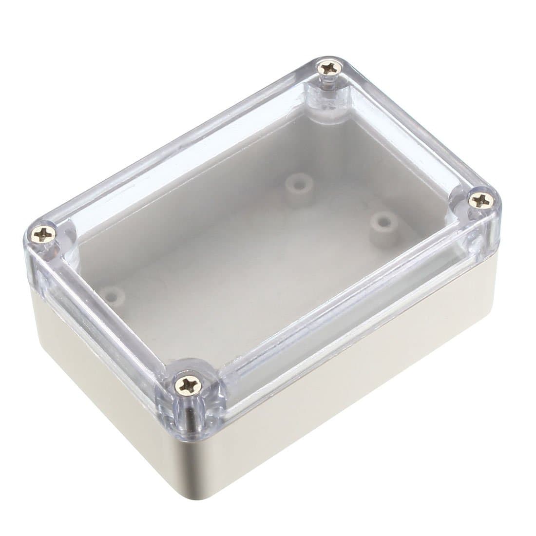 uxcell 83x58x33mm Electronic Waterproof IP65 Sealed ABS Plastic DIY Junction Box Enclosure Case Clear