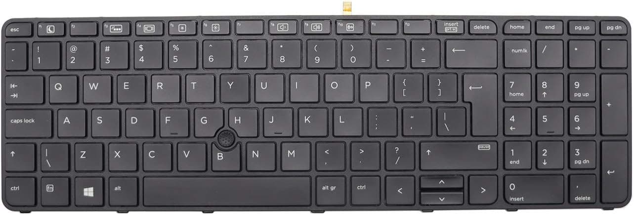 New Replacement Backlit Laptop Keyboard Compatible with HP Probook 650 G2 G3 G655 G2 G3 US 841136-001 827028-001 841145-001 841137-001