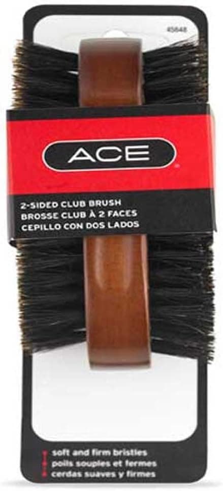 ACE 2 Sided Club Hair Brush - Useful ACE 2 Sided Club Hair Brush
