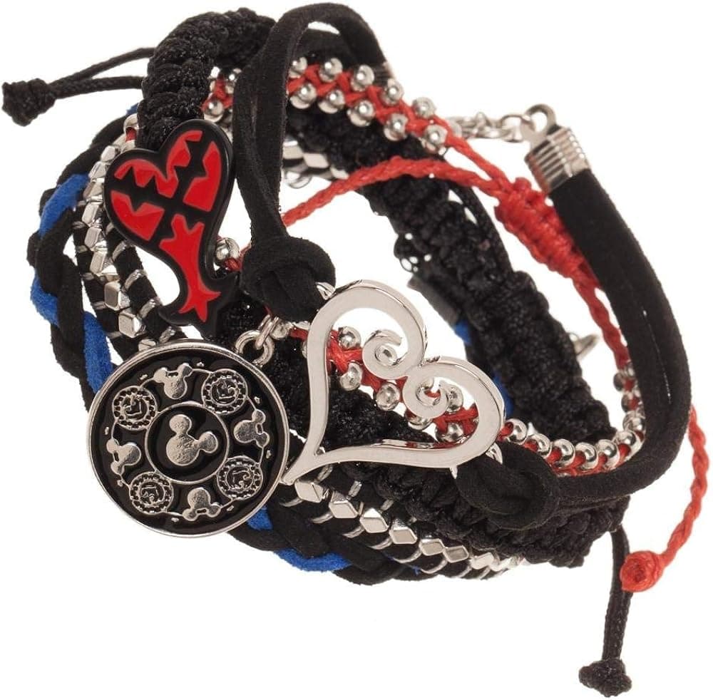 Disney Kingdom Hearts Arm Party Bracelets Set