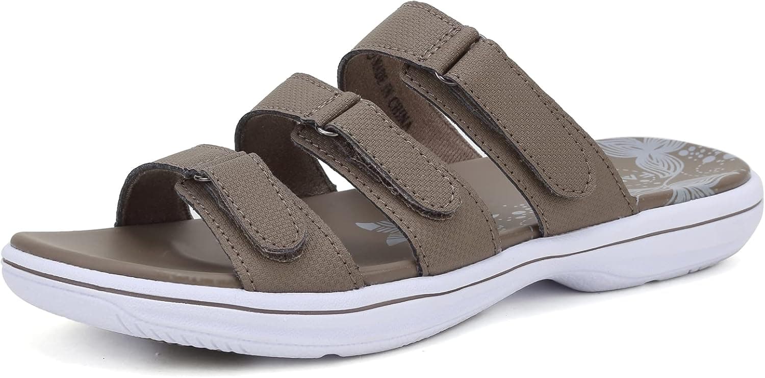 FANTURE Women Sandal for Comfortable Walk Thong Style Casual Flip Flops
