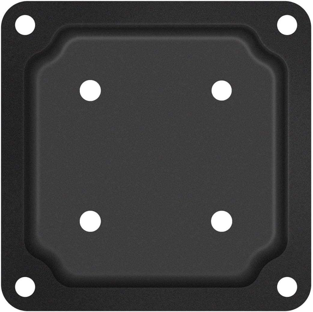 Nuvo Iron WPCP4B Black 4" x 4" Wood Post Plate Connector