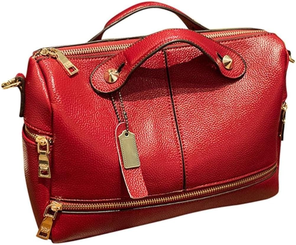 Women Shoulder Bag Messenger Purse Top Handle Hobo Shoulder BagLeather Handbag Casual Bag Top-Handle Lady Messenger Tote Handbag Tote Bag Crossbody Bag Duseedik
