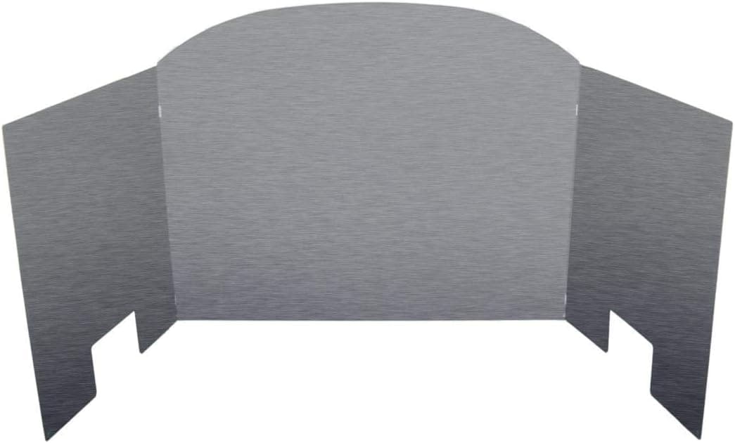 Peterson Real Fyre 18-Inch 3-Fold Traditional Stainless Steel Fireback