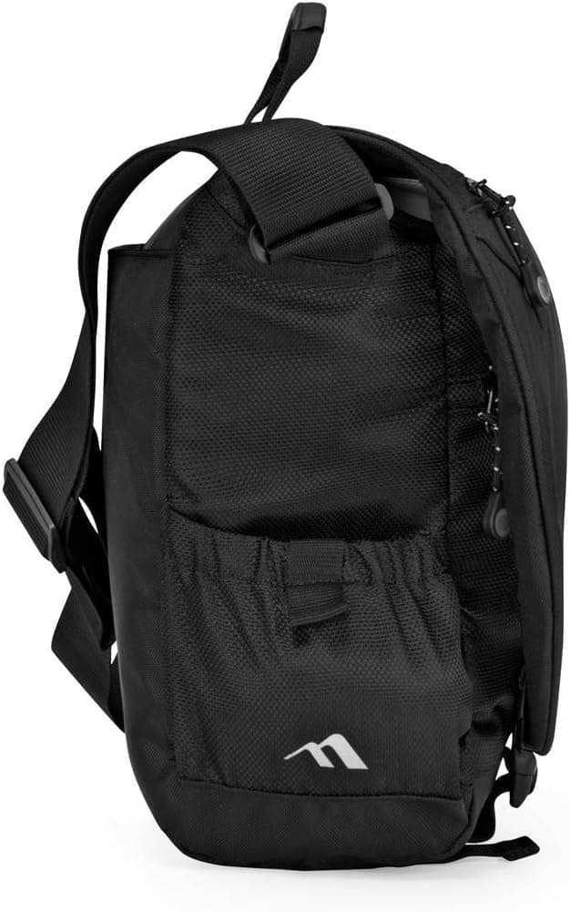 Brenthaven 2195 Pacific Messenger Bag for 15 inch MacBooks / Laptops / Ultrabook - Black