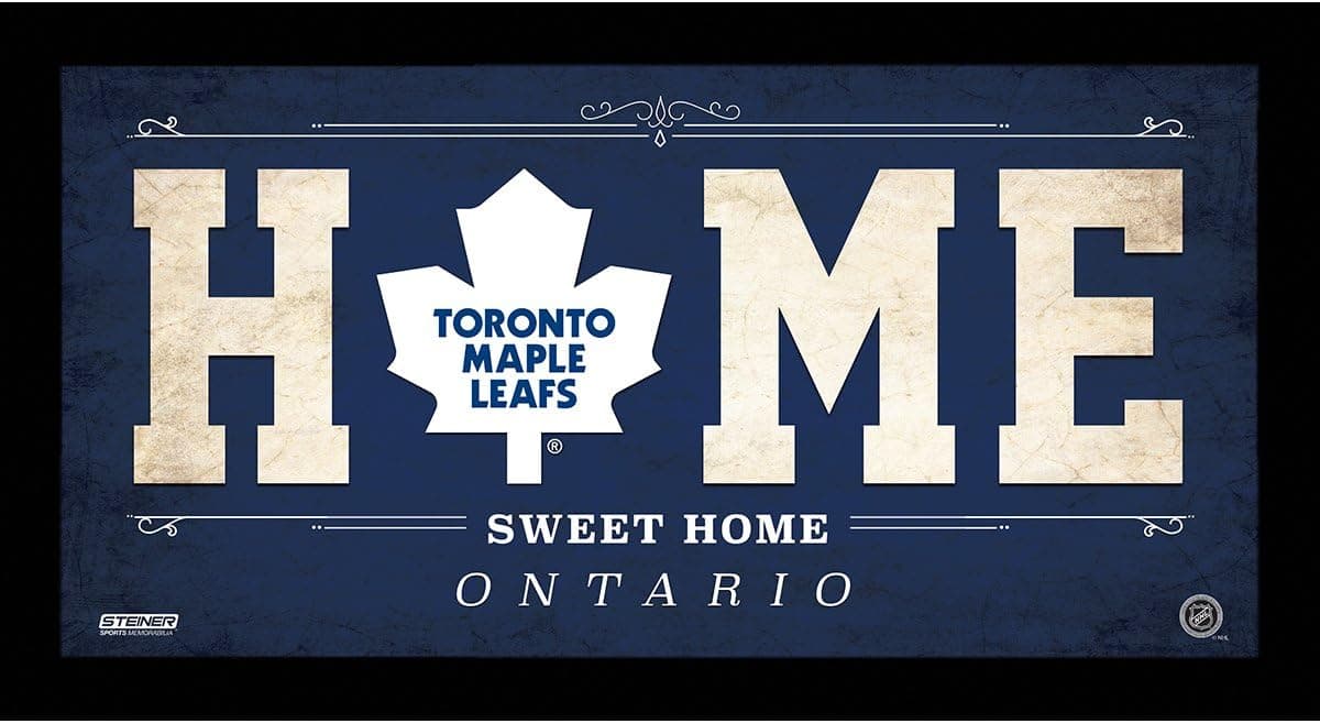 Steiner Sports NHL 6x12 Home Sweet Home Sign