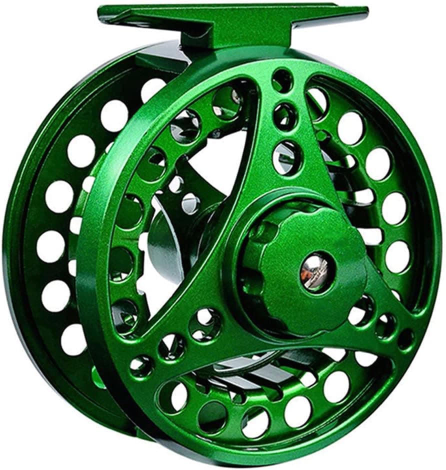 FANGBLUE Fly Fishing Reel Aluminum Alloy 3/4 WT 5/6 WT 7/8 WT Large Arbor 2+1BB Interchangeable for Saltwater and Freshwater Fly Wheel