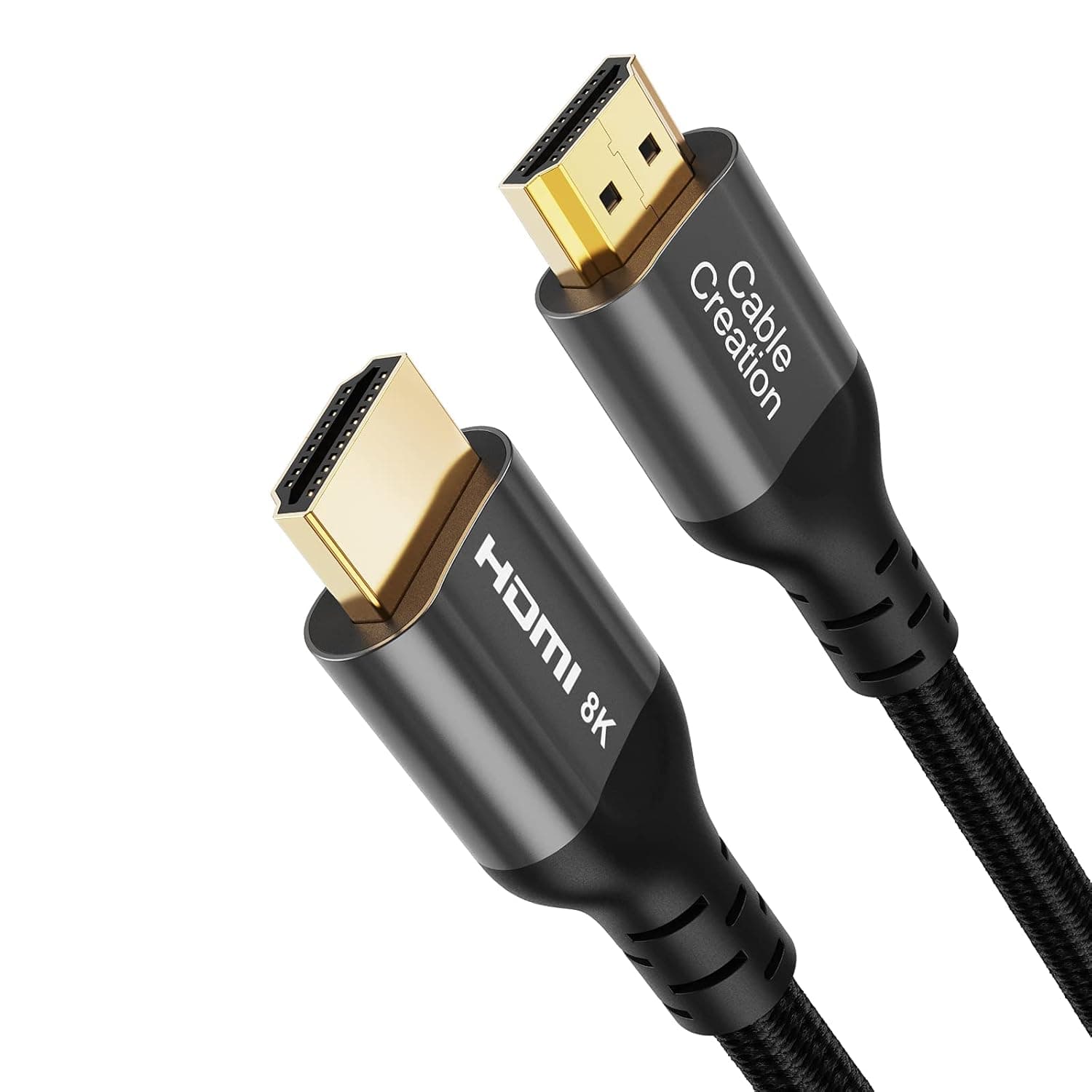 CableCreation HDMI Cables, 8K HDMI 2.1 AM to AM Cable (48Gbps, 8K@60Hz) - 6.6 Feet, HDMI for PS4, eARC HDR HDCP 2.2 2.3