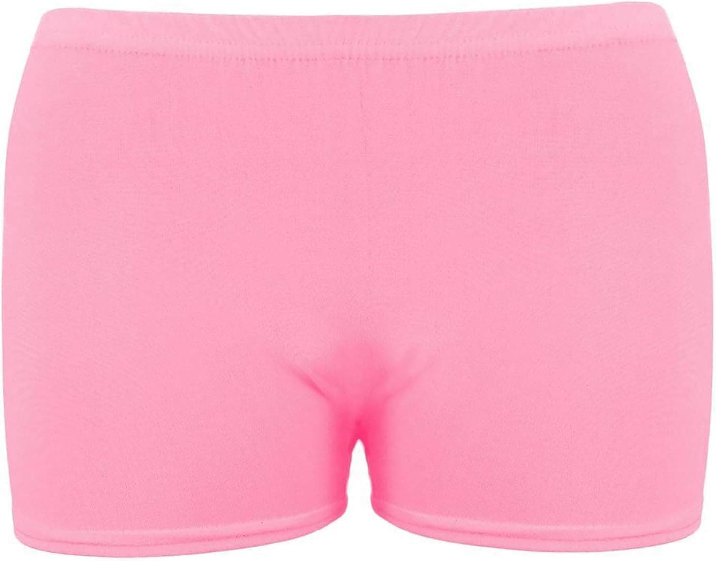 Loxdonz Girls' Low Rise Micro Bike Shorts Booty Short Kids Athletic Gymnastics Hot Pants 3-13 Years