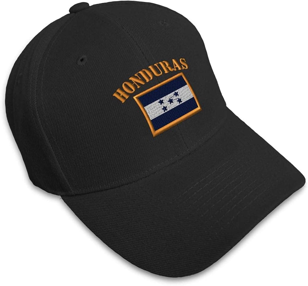 Speedy Pros Baseball Cap Honduras Flag Embroidery Countries Hats for Men & Women