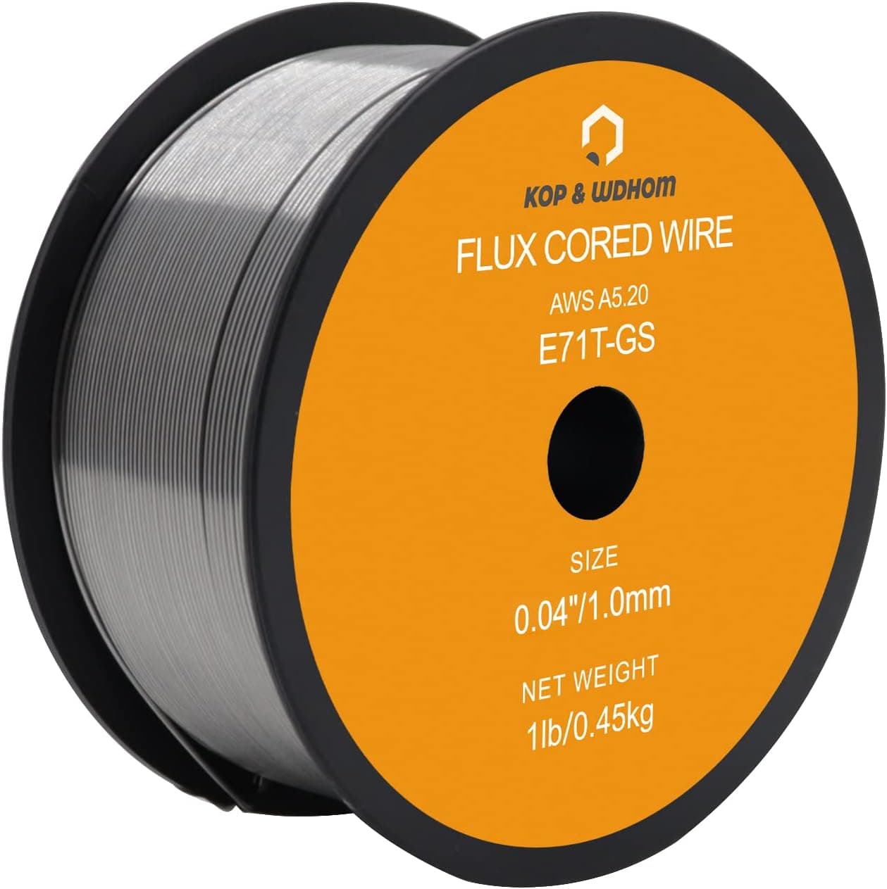 Flux Core Mig Wire Mild Steel E71TGS.040-Diameter(1.0mm) Welding Wire,1-Pound Spool Welding Wire for Mig Welder Accessories