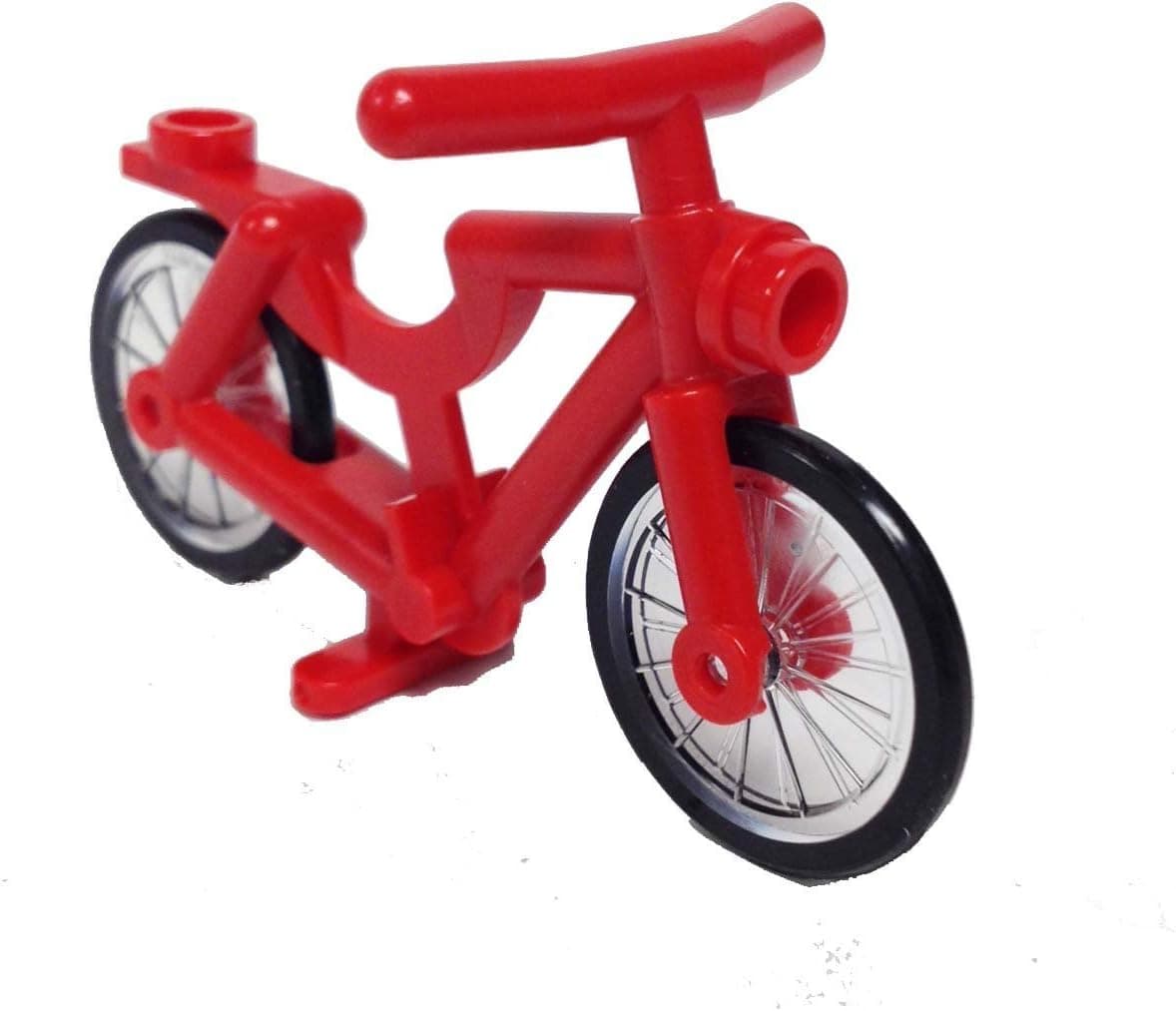 LEGO Parts: Bicycle, Complete Assembly (Red)