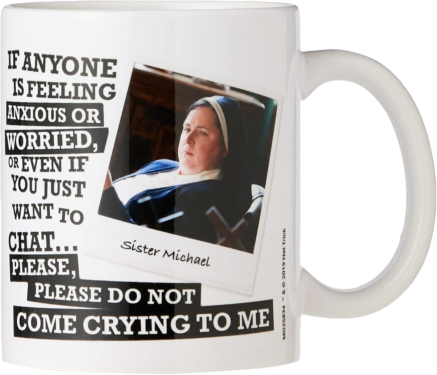 Derry Girls MG25834 Mug, Ceramic, White