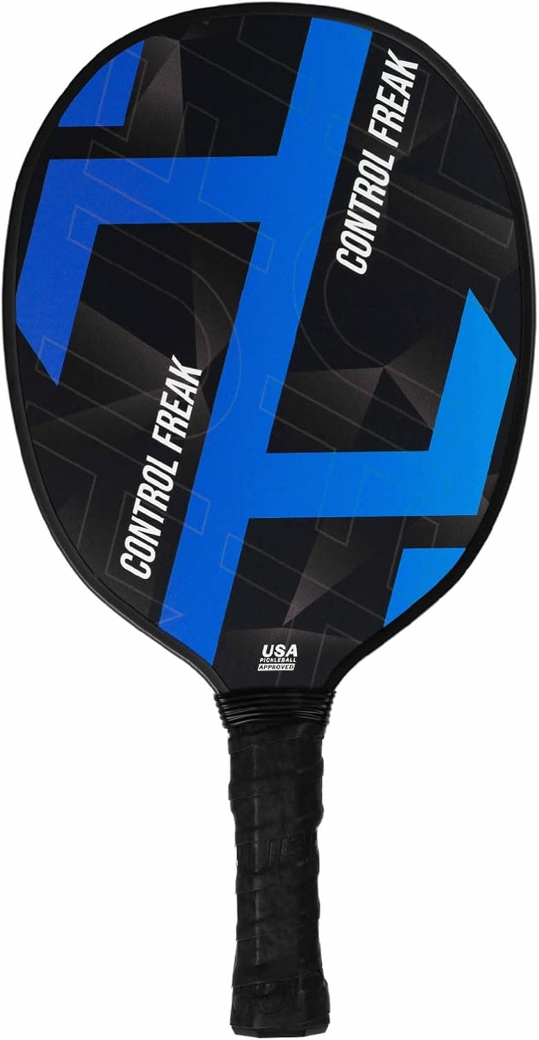 Huff Control Freak Pickleball Paddle – for Experienced, Aggressive Players – Graphite Carbon Fiber Surface – USAPA Approved