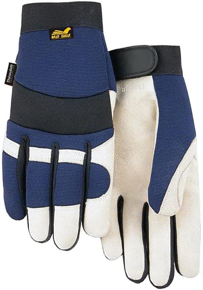 Majestic 2152TW Bald Eagle Thinsulate Lined Pigskin Mechanics Gloves Waterproof