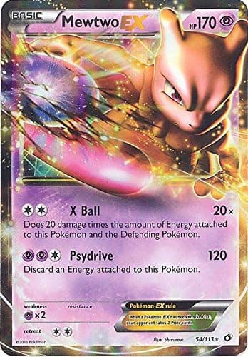 Pokemon - Mewtwo ex (54/113) - Legendary Treasures - Holo