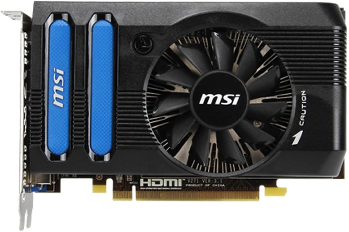 MSI AMD Radeon HD 7770 1GB GDDR5 DVI/HDMI/DisplayPort PCI-Express Video Card R7770-PMD1GD5