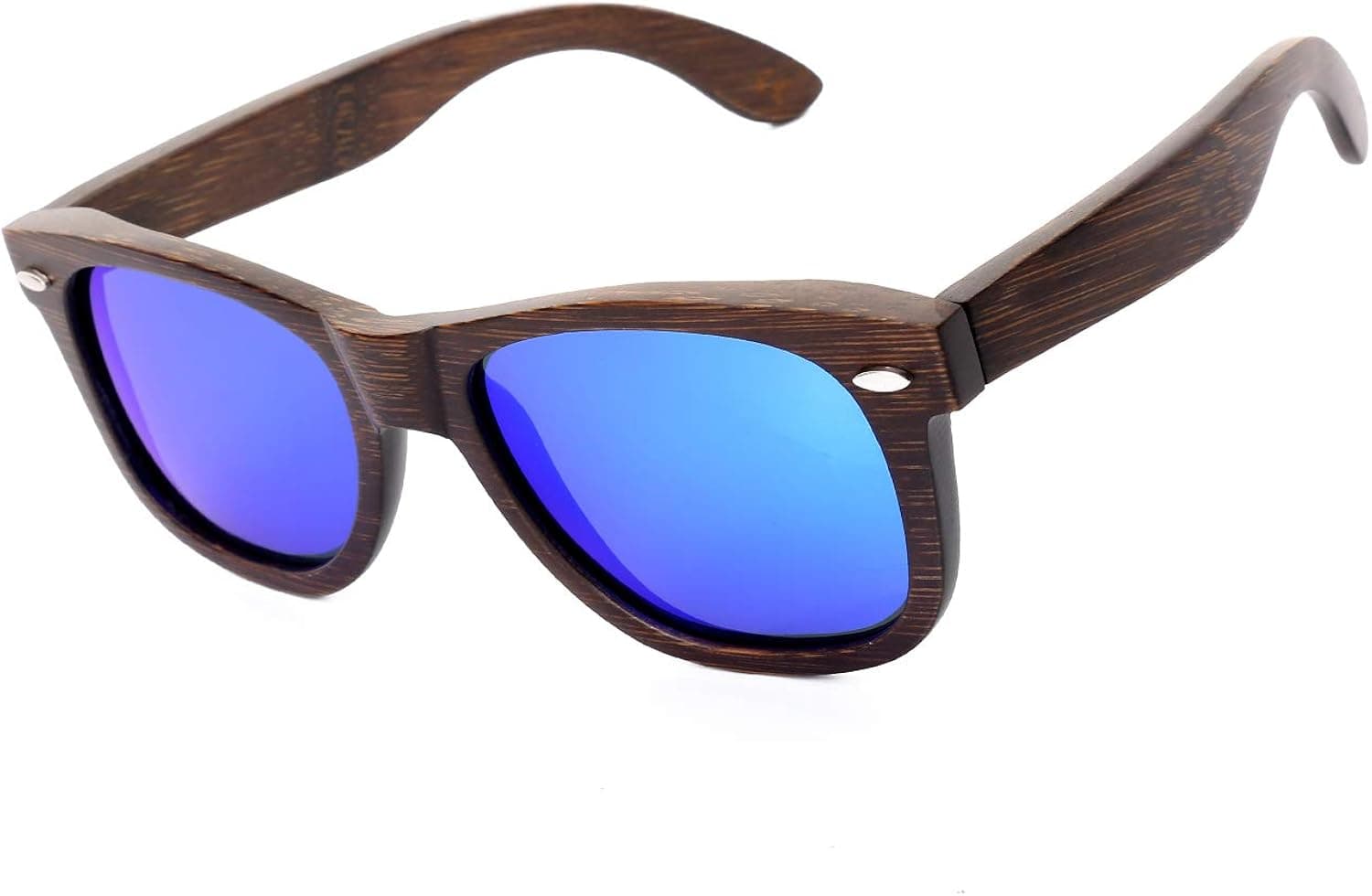 Mini Tree Polarized Handcraft Bamboo Sunglasses Wayfarer Vintage Shades For Men and Women