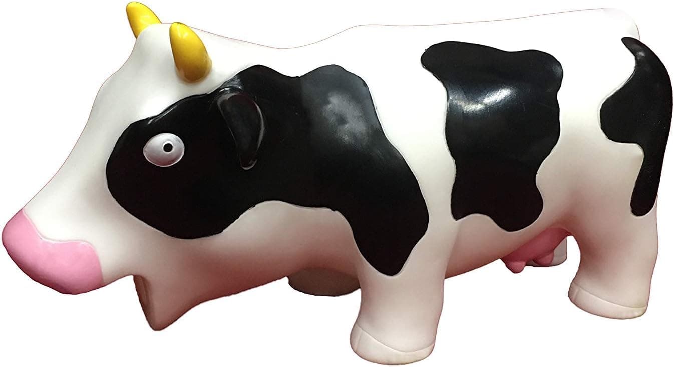 Animolds Baby Toys Squeaky Toy Squeeze Party Favors Toys for Boys , Novelty Toys & Amusements , Screaming Rubber Gag Gifts Small Animal Toys Funny Dog Toys 6-8In Baby Sensory Toys 2PK… (Random Color)