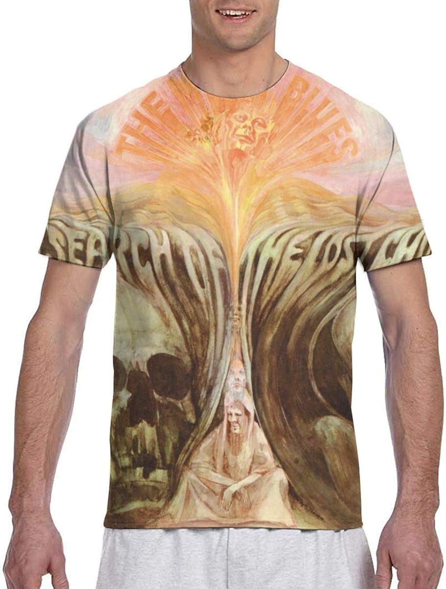 The Moody Blues in Search of The Lost Chord T-Shirt Men's Music 3D Print Short Sleeve Shirt