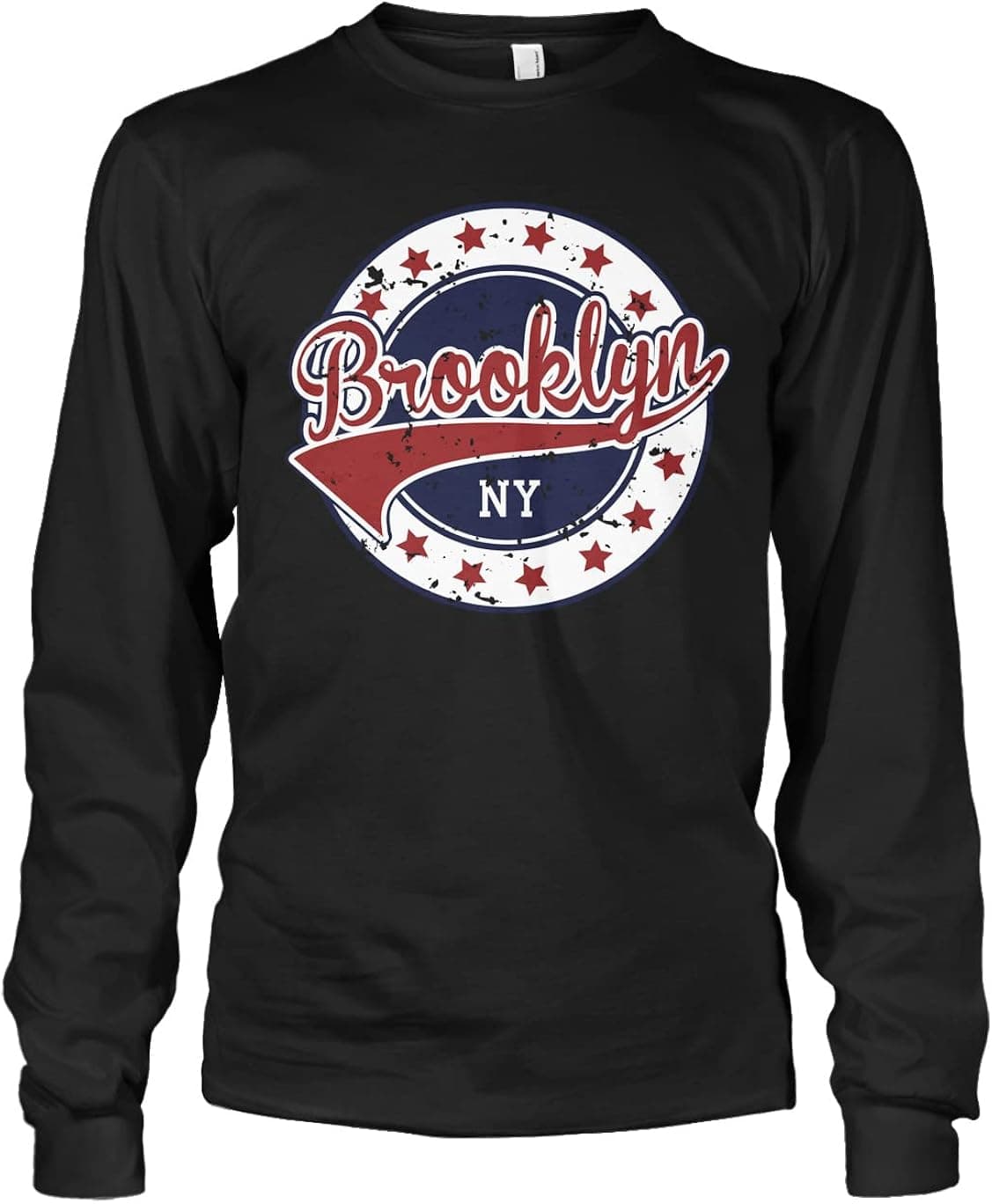 Men's Brooklyn NY New York City NYC Long Sleeve T-Shirt