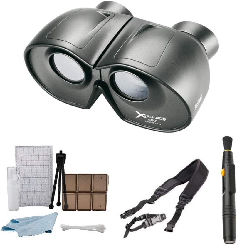 Bushnell 130521 Spectator 4x30mm Binocular + Enhanced Lens Cleaning Kit + Accessory Kit