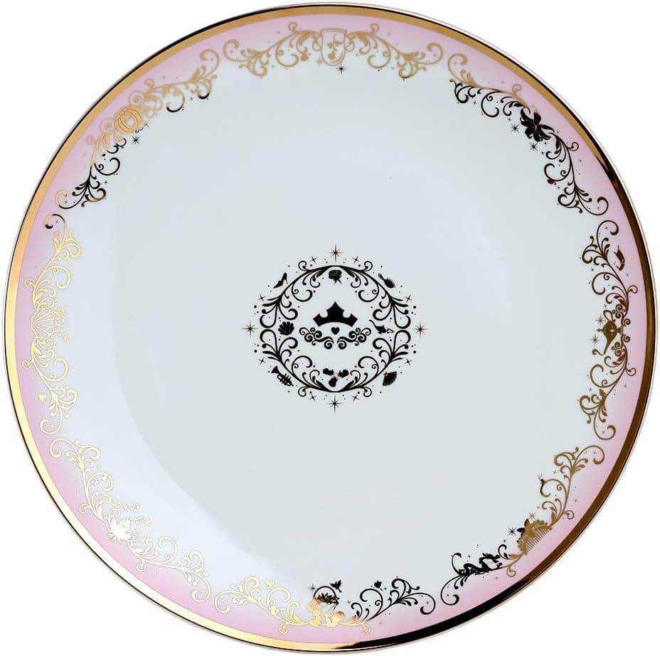 Disney Princess 16" Porcelain Serving Platter with Gold Detail