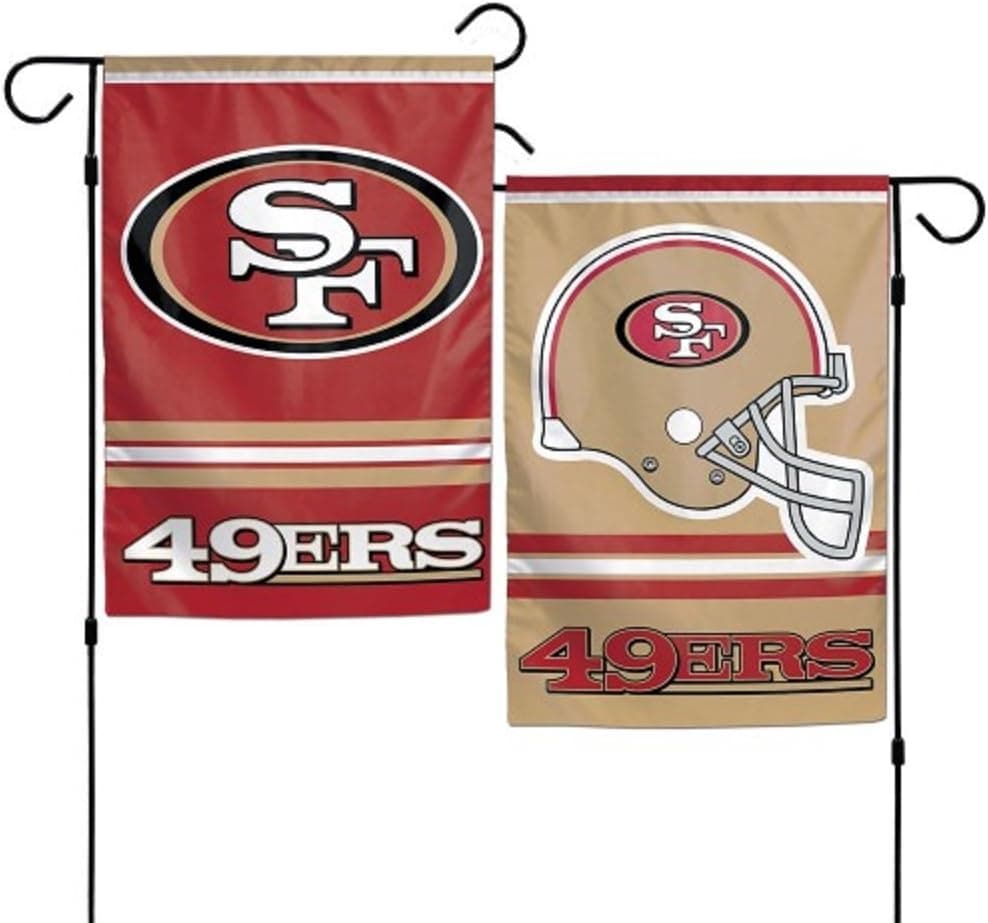 WinCraft NFL San Francisco 49ers WCR08384013 Garden Flag, 11" x 15"