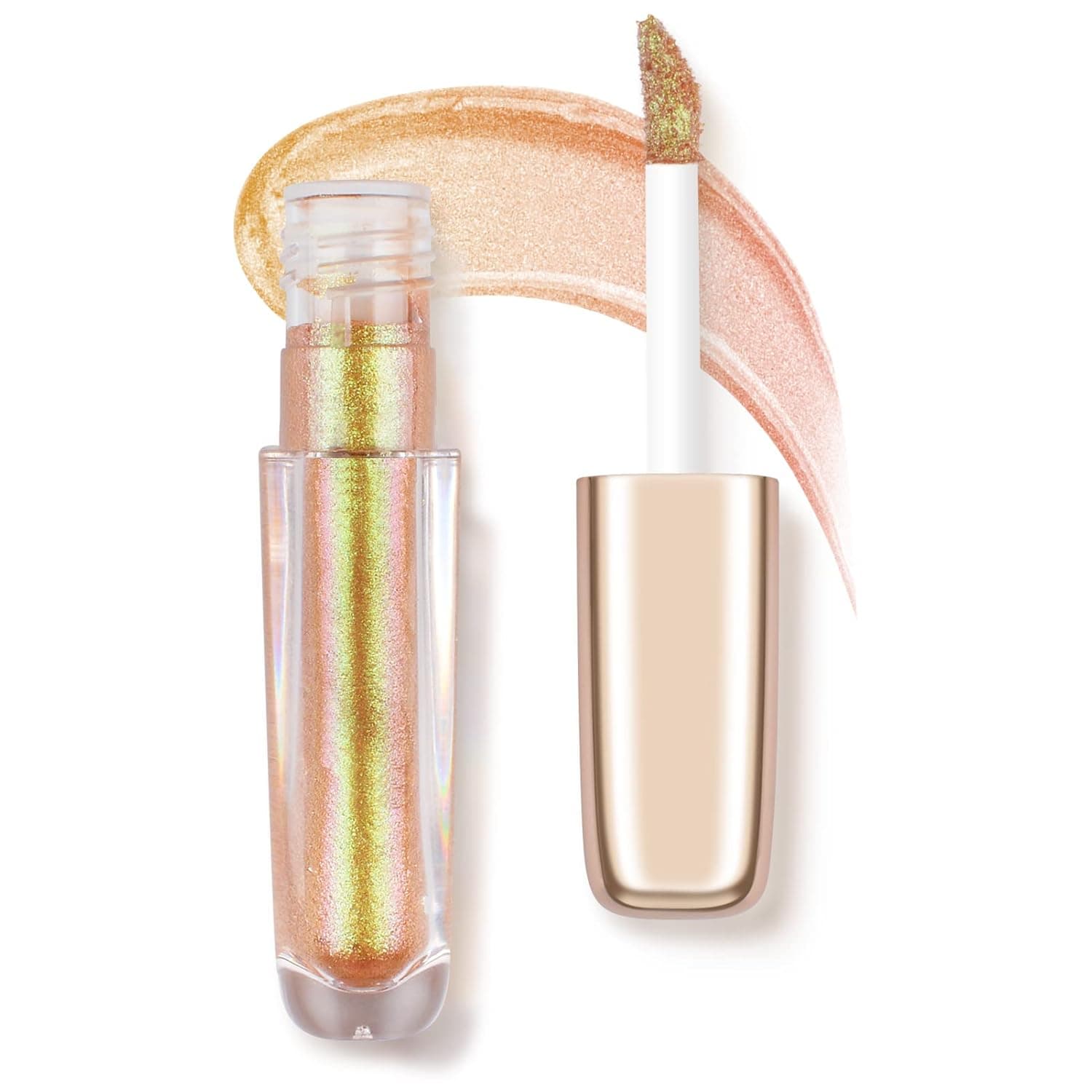 INGRINC Chameleon Liquid Eyeshadow Glitter Multicolor Shifting Long-Lasting with No Crease Duochrome Liquid Eyeshadow Highly Pigment Multichrome Shimmer Makeup Eye Shadow for Halloween Party (#2)