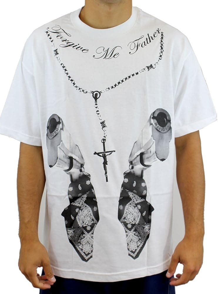 Mafioso Men's Confession Short Sleeve T Shirt White