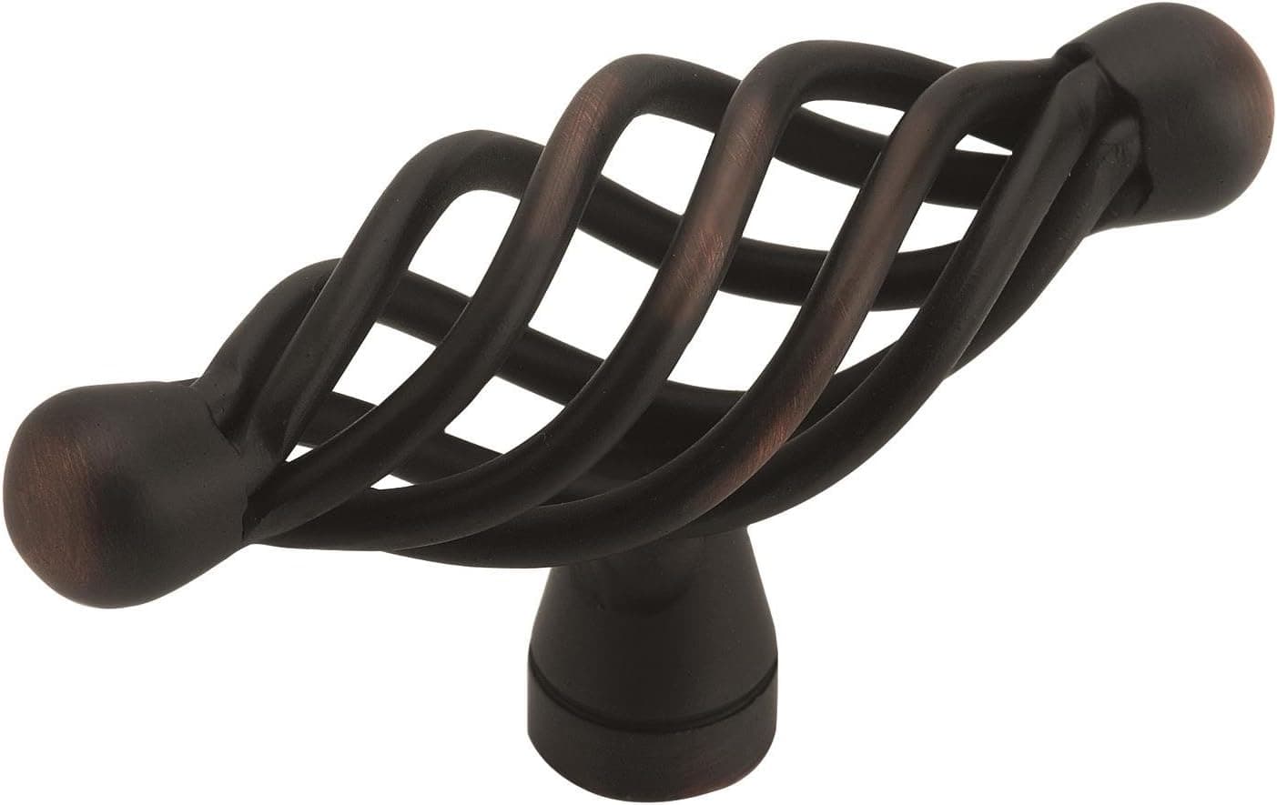 Amerock BP19321ORB Village Classics 2-3/4 in (70 mm) Length Oil-Rubbed Bronze Cabinet Knob