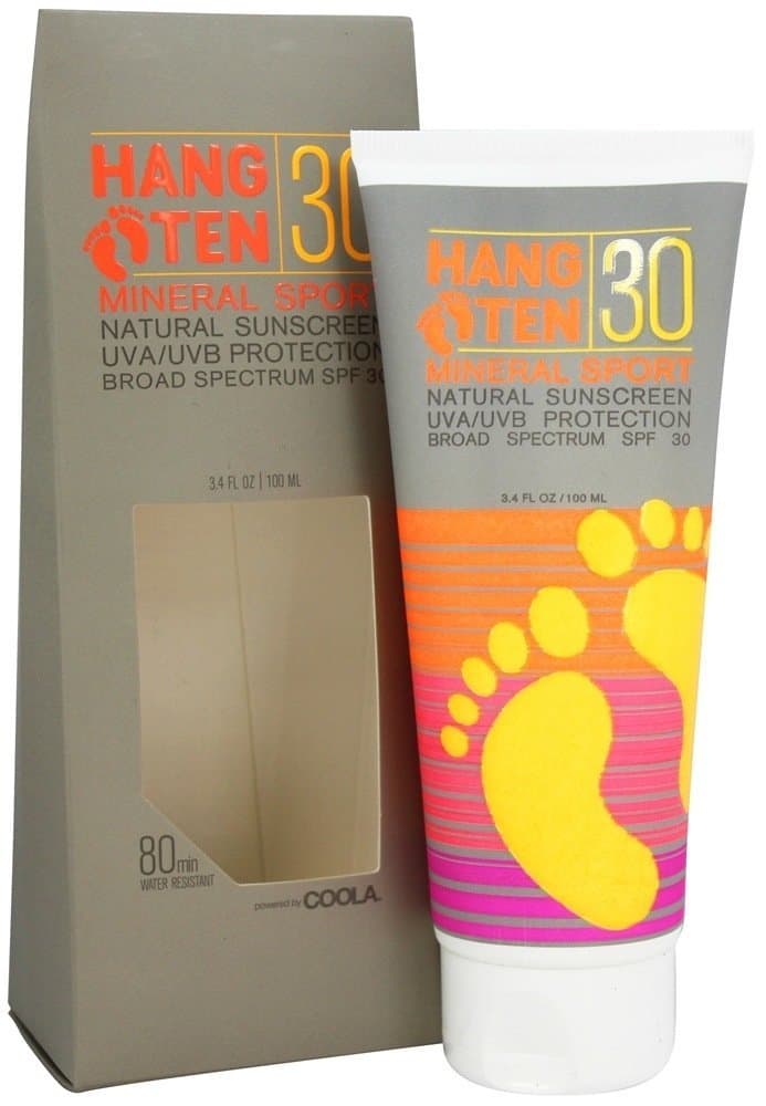 Hang Ten Mineral Body Sunscreen, SPF 30, 5 Ounce
