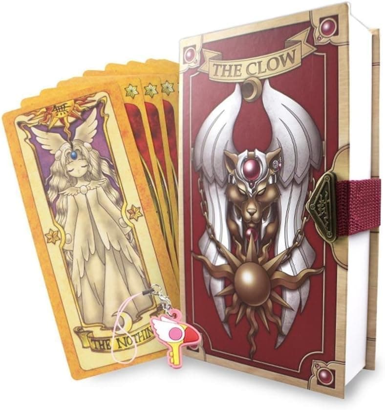 53PCS/Set Card Captor Sakura Clow Cards Kinomoto Sakura Magic Book Set