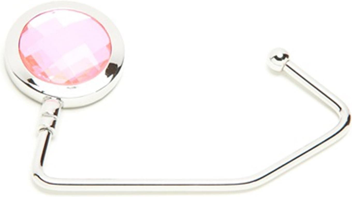 Pink Crystal Classic Purse Hook