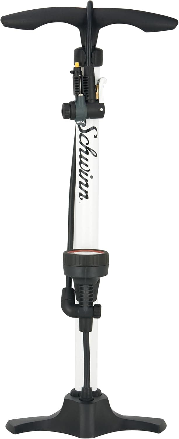 Schwinn Air Driver 1100 Floor Pump with 5 in 1