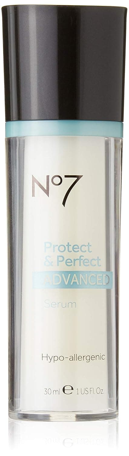 Boots No7 Protect & Perfect Advanced Anti Aging Serum Bottle - 1 oz