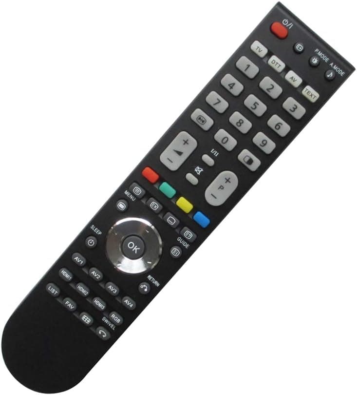 HCDZ Replacement Remote Control for Hitachi CLU-4373A L32A404 HL02403 L42S601 L47S601 P50S601 L42A404 LE55V707 LCD LED HDTV TV