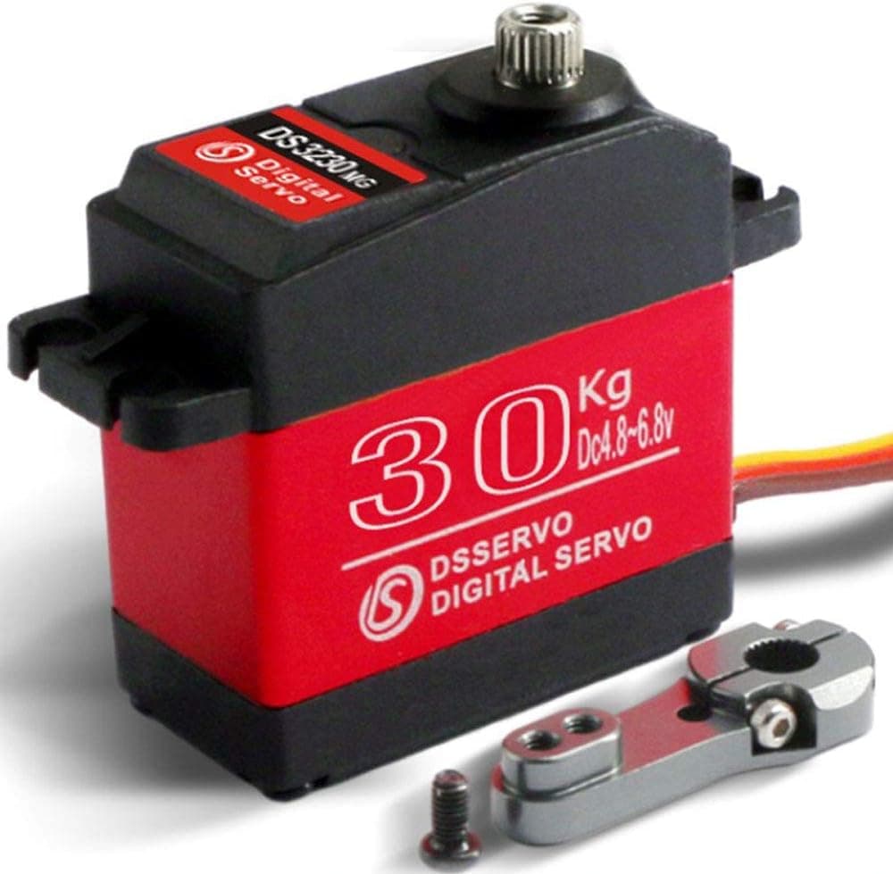 LJWRC DS3230MG 30KG Waterproof Digital Servo for 1/8 1/10 1/12 RC Cars (180 Degree)