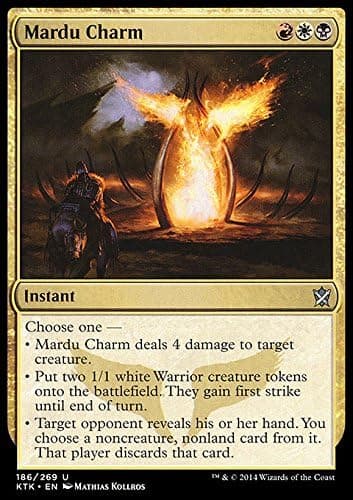 Magic The Gathering - Mardu Charm (186/269) - Khans of Tarkir