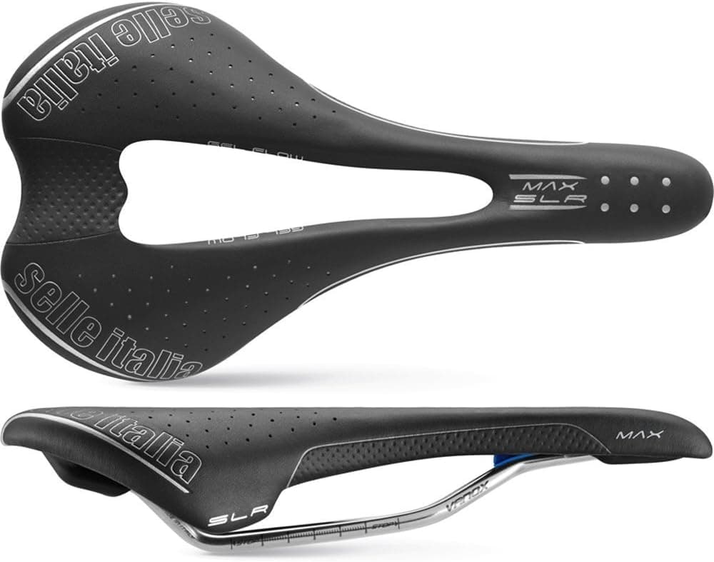 selle ITALIA Max SLR Gel Flow Saddle BLACK